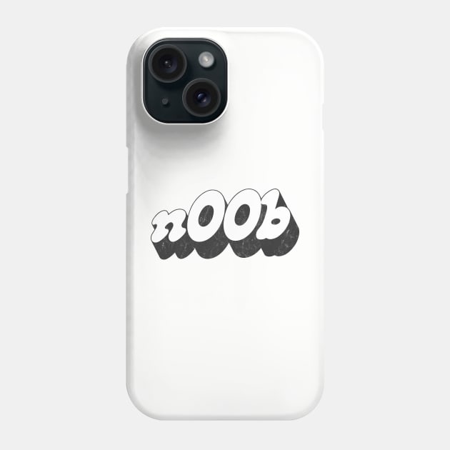 n00b // Retro Style Gamer Gift Phone Case by DankFutura