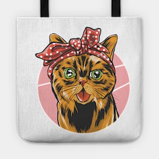 BANDANA CAT Tote