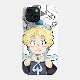 blonde lady charatcer Phone Case