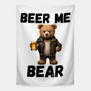 Beer Drinker’s Teddy Bear Tapestry