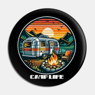 Happy camp life Pin