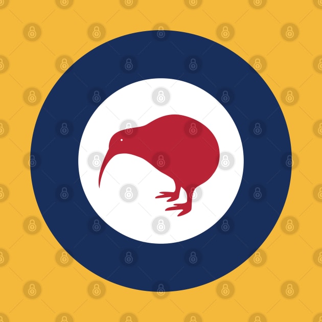 Royal New Zealand Air Force Kiwi Roundel by tushalb