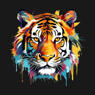 Wild Painted Tiger T-Shirt