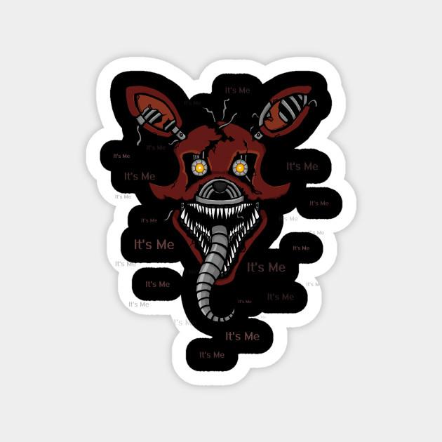 TeePublic 4 Foxy - | - Nights Magnet Five - at FNAF Nightmare Fredbear Freddy\'s -