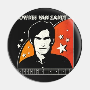 Townes Van Zandt Pin