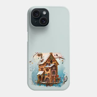 Gingerbread Bird House Phone Case