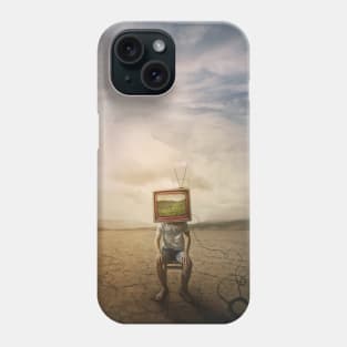 eco TV headed Phone Case