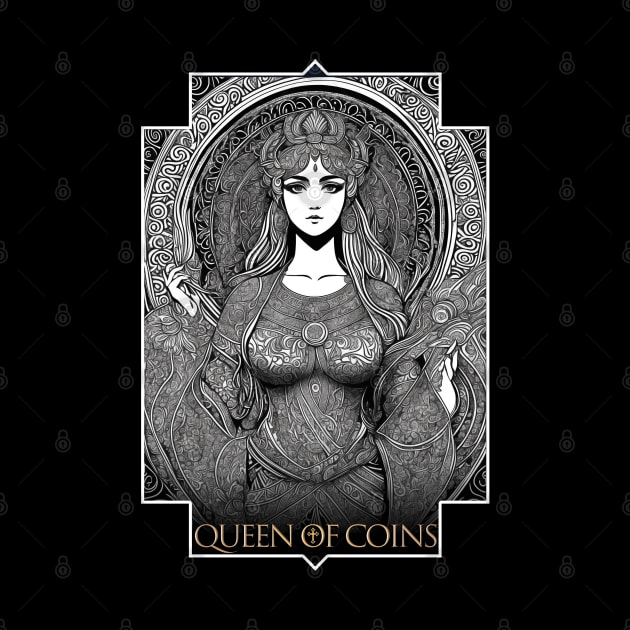 Queen of Coins by Pictozoic