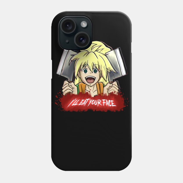 I'll Eat Your Face! Phone Case by PixhelBaby