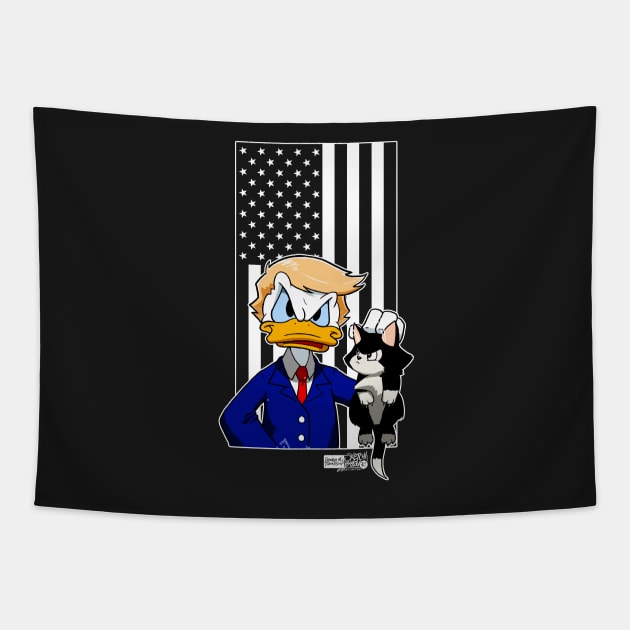 Our New President....2.0 Tapestry by SketchBravo