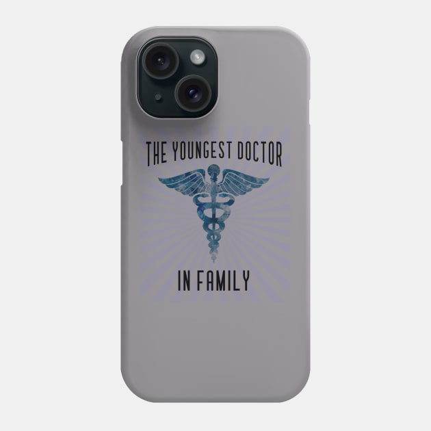 Medical Graduation gift: Youngest doctor in family! Phone Case by Zodiac Mania