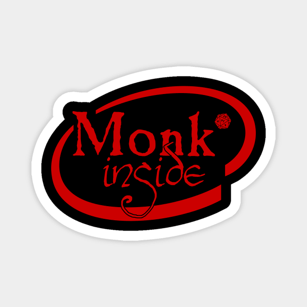 Monk Inside Magnet by SimonBreeze