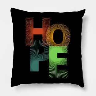 Hope Retro Pillow
