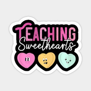 Teaching Sweethearts Teachers Valentines Day Magnet