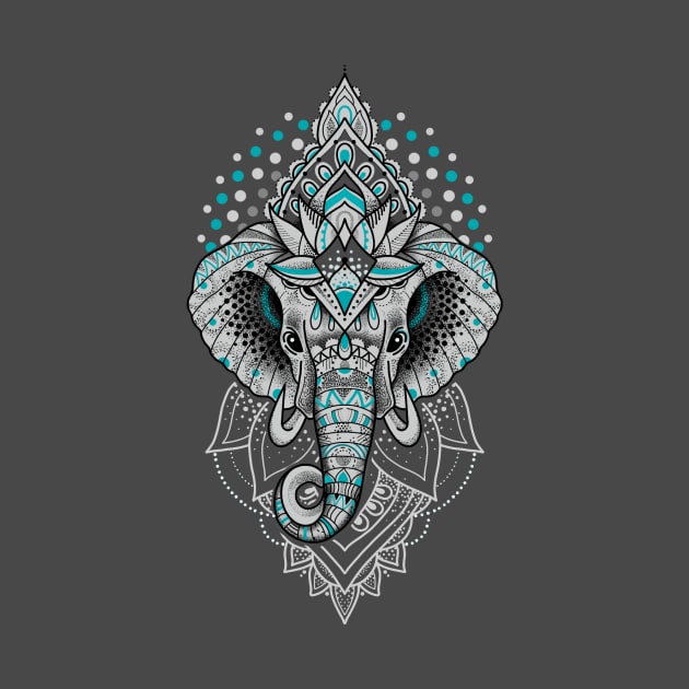 Lotus Elephant by louddoodle