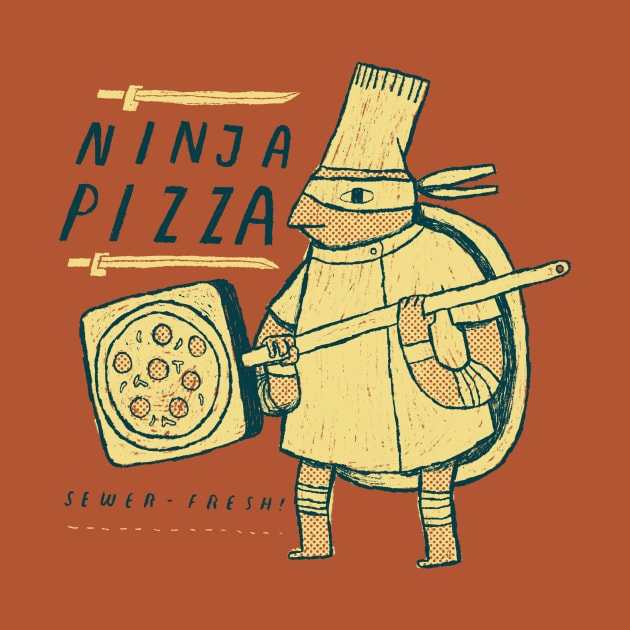 ninja pizzeria by Louisros