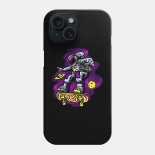 Cosmonaut skater Phone Case