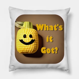 Corn! What's It Got? Pillow