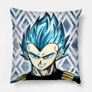 super saiyan the prince vegeta Pillow