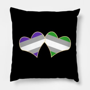 Double Attraction Pillow
