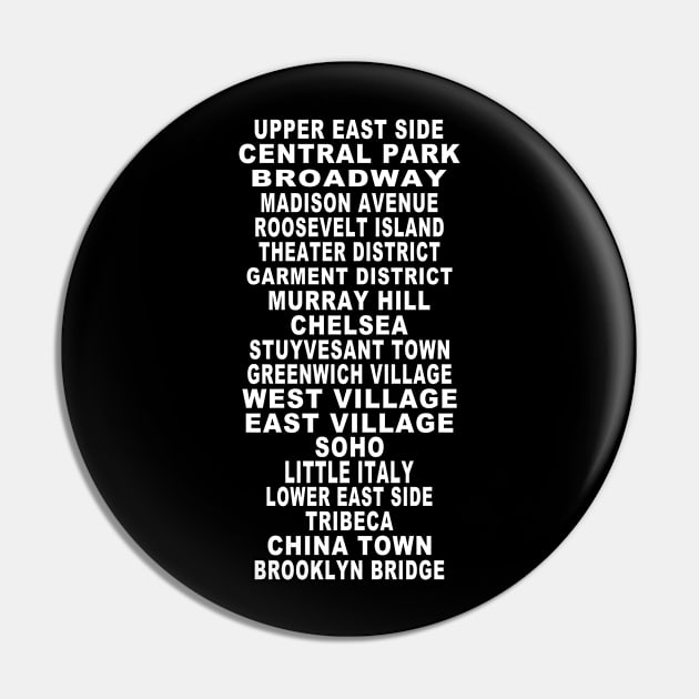 New York City Bus Roll Pin by RockettGraph1cs