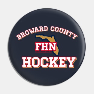 Broward County Hockey Pin