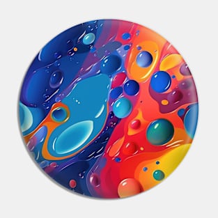 Abstract oil and water mix background Pin