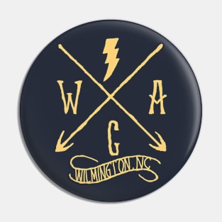 Brand bolt logo Pin