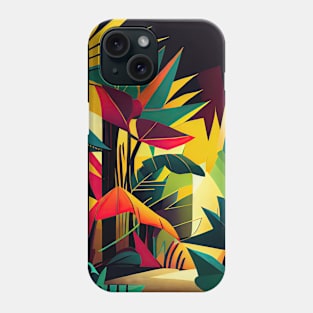 A colorful jungle Phone Case