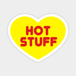 Hot Stuff Heart Candy Magnet