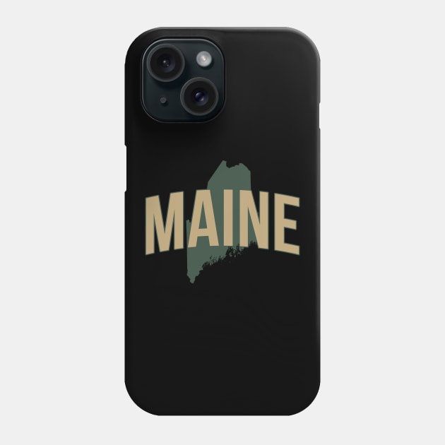 Maine State Phone Case by Novel_Designs