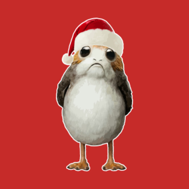 Star Wars - Christmas Porg - Porgs - T-Shirt | TeePublic See more ideas about star wars christmas, star wars, star wars crafts.