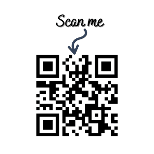 QR Code Design (Scan for Message) T-Shirt