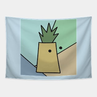 Abstract Pineapple Tapestry