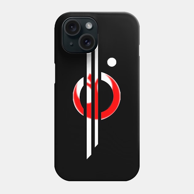 Halcyon Starship Logo (Rebel) Phone Case by whirl