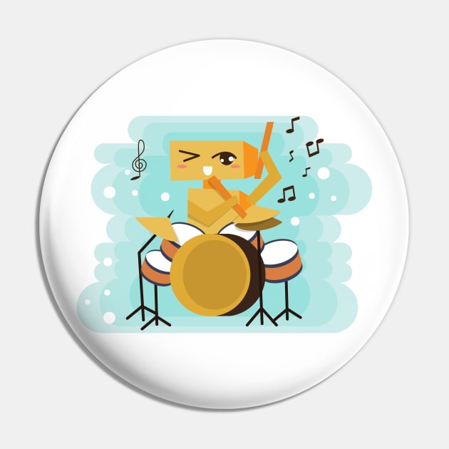 drum instrument cute cartoon Pin by Quenini