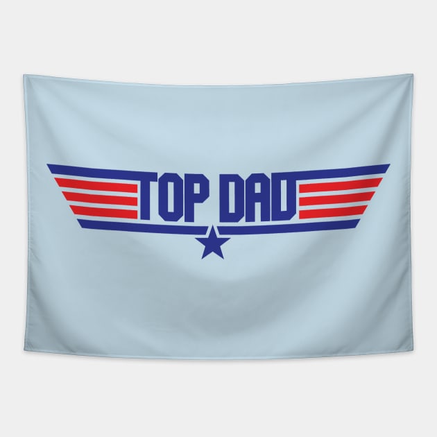 Top Dad Tapestry by Dopamine Creative