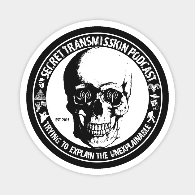 Classic Circle Logo Magnet by Secret Transmission Podcast