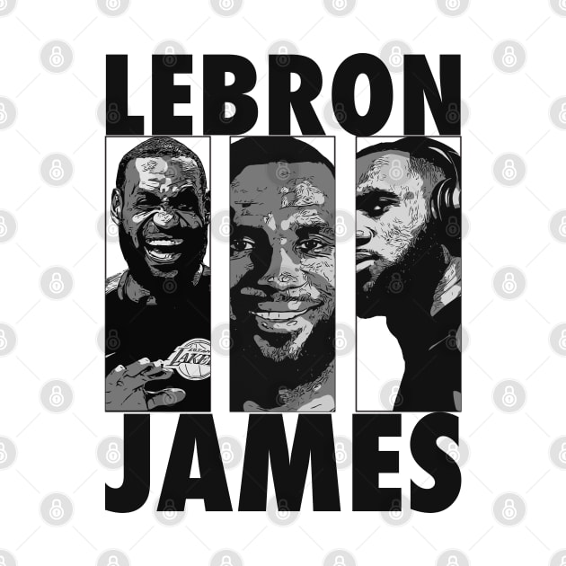 Lebron James The King by Playful Creatives