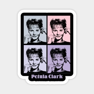 Petula Clark Pop Art Magnet