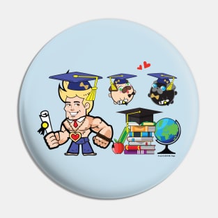 Mister Yoga - Graduation Pin