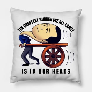 Unburden Yourself Pillow