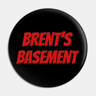 Brent’s Basement Logo Pin