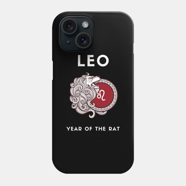 LEO / Year of the RAT Phone Case by KadyMageInk