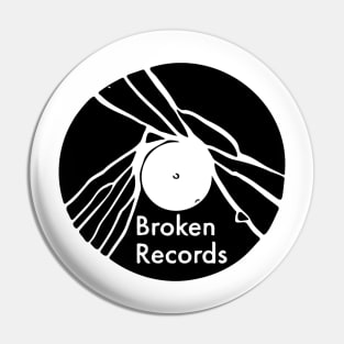 Broken Records Pin