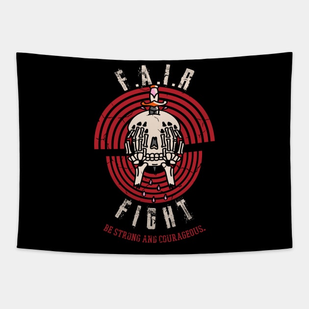 Fair Fights Tapestry by BC- One- Shop