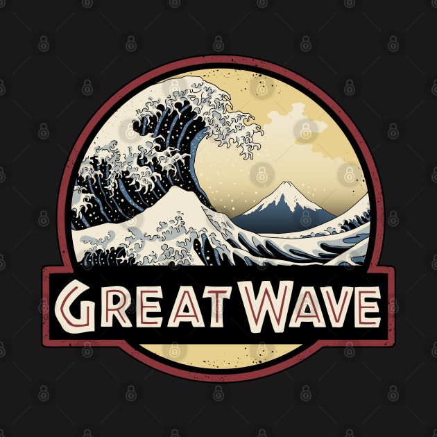 Great Wave Park by Vincent Trinidad Art