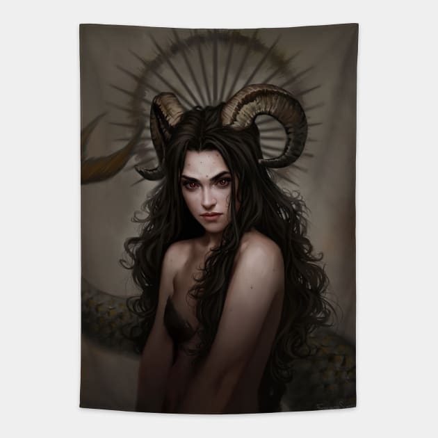 Capricorn Tapestry by fdasuarez