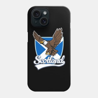 Scotland Eagle Logo travel patch Phone Case