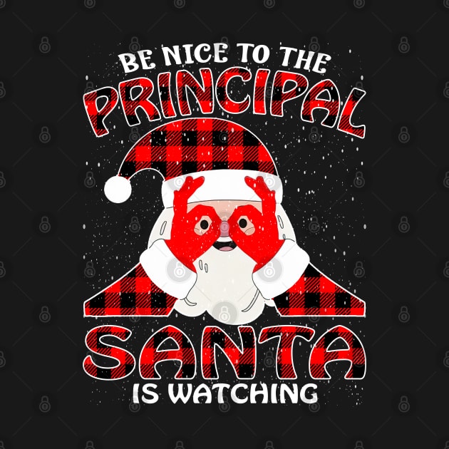 Be Nice To The Principal Santa is Watching by intelus